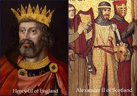 URDailyHistory's tweet image. 25 Sept 1237: The Treaty of #York, which established the border between #England and #Scotland, is signed by #King Henry III of England and King Alexander II of Scotland. #history #BritishHistory #OTD  #ad amzn.to/2FXxU7B