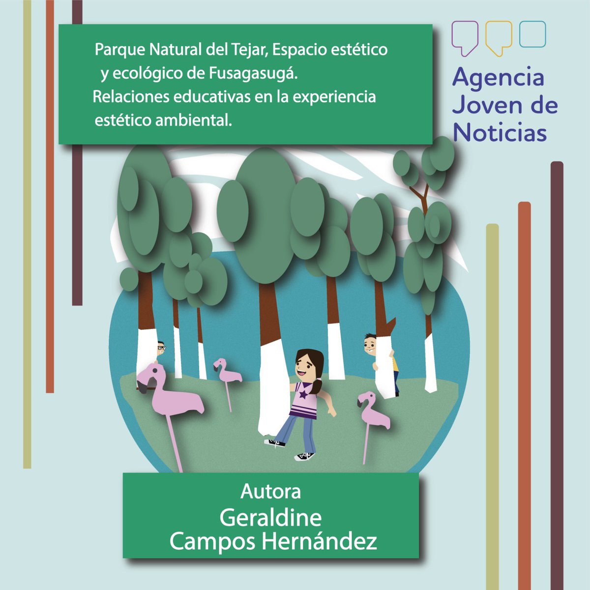AjinEspanol's tweet photo. En el artículo se destaca que el objetivo principal del proyecto es diseñar didácticas y medios expresivos que brinden actividades funcionales duraderas y de memoria territorial que me permitan dar una postura crítica sobre las dinámicas destructivas que pertenecen al cotidiano🌳 https://t.co/7GEu8XMRvD
