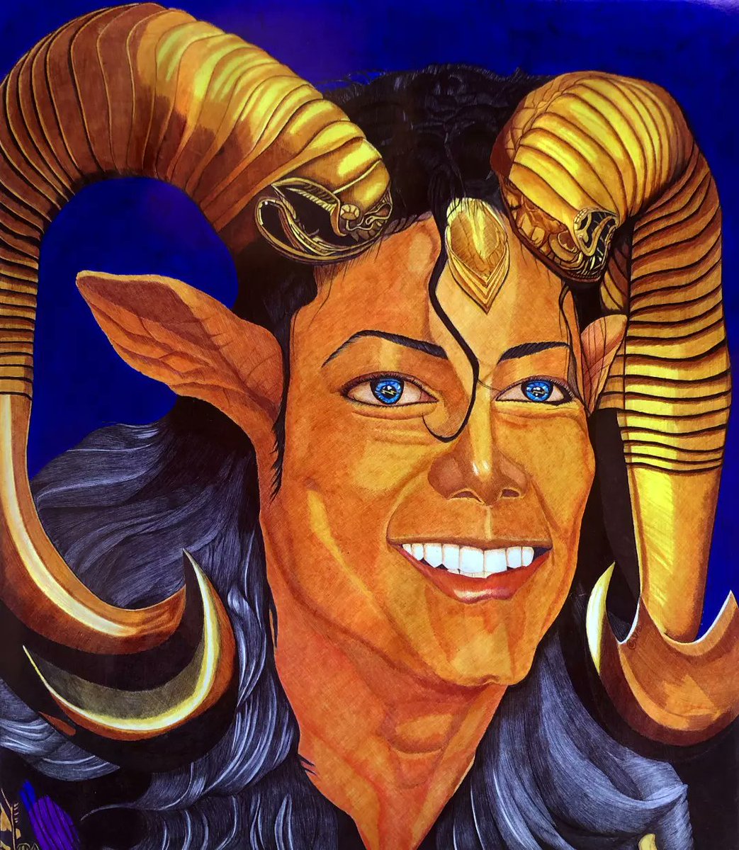 Michaeldhiamond's tweet photo. Pandora's box series
The Faun "The goat in M.J"
Ballpen on paper
@michaeljackson 
#art #artists #draw #ArtistOnTwitter #ArtisticofSociety #drawing #paintings #sketch #trend #pandorasboxseries #smdhart #ArtoftheRogue @MuseumModernArt @nytimesarts @artsy @ArtinAmerica @ArtShareHub https://t.co/dRKDg9msVS