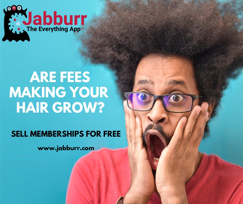 Do you offer subscriptions or memberships? Join Jabburr and sell your memberships for free. #membership #Subscription #SaaS