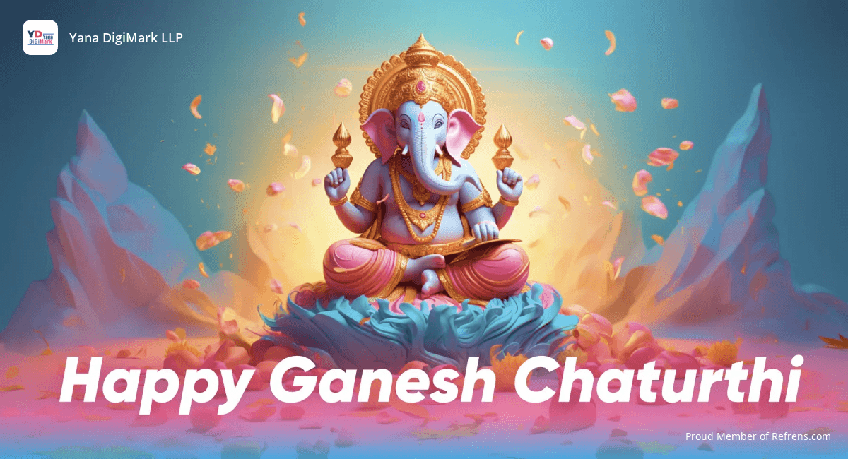 yanadigimark's tweet photo. On this occasion of Ganesh Chaturthi, I wish #Lord Ganpati visits your home with bags full of happiness, prosperity, and peace. Happy Ganesh Chaturthi!

#yanadigimark #ganeshchturthi #appstoryorg #devopreneurs https://t.co/VC64Rea9AN