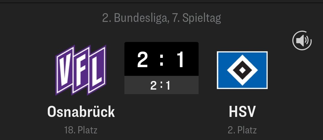 Beim Tabellenletzten #HSV 😂🥳

#VFLHSV #VfLOsnabrück