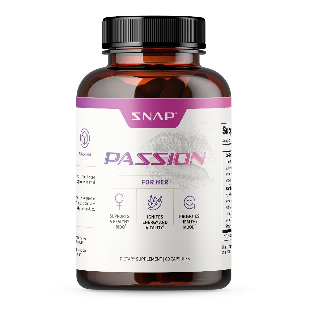 Brand new from Snap Supplements!

Drive: For Him &amp; Passion: For Her

Increase performance and stamina with targeted plant extracts, as well as balancing stress after a long day.