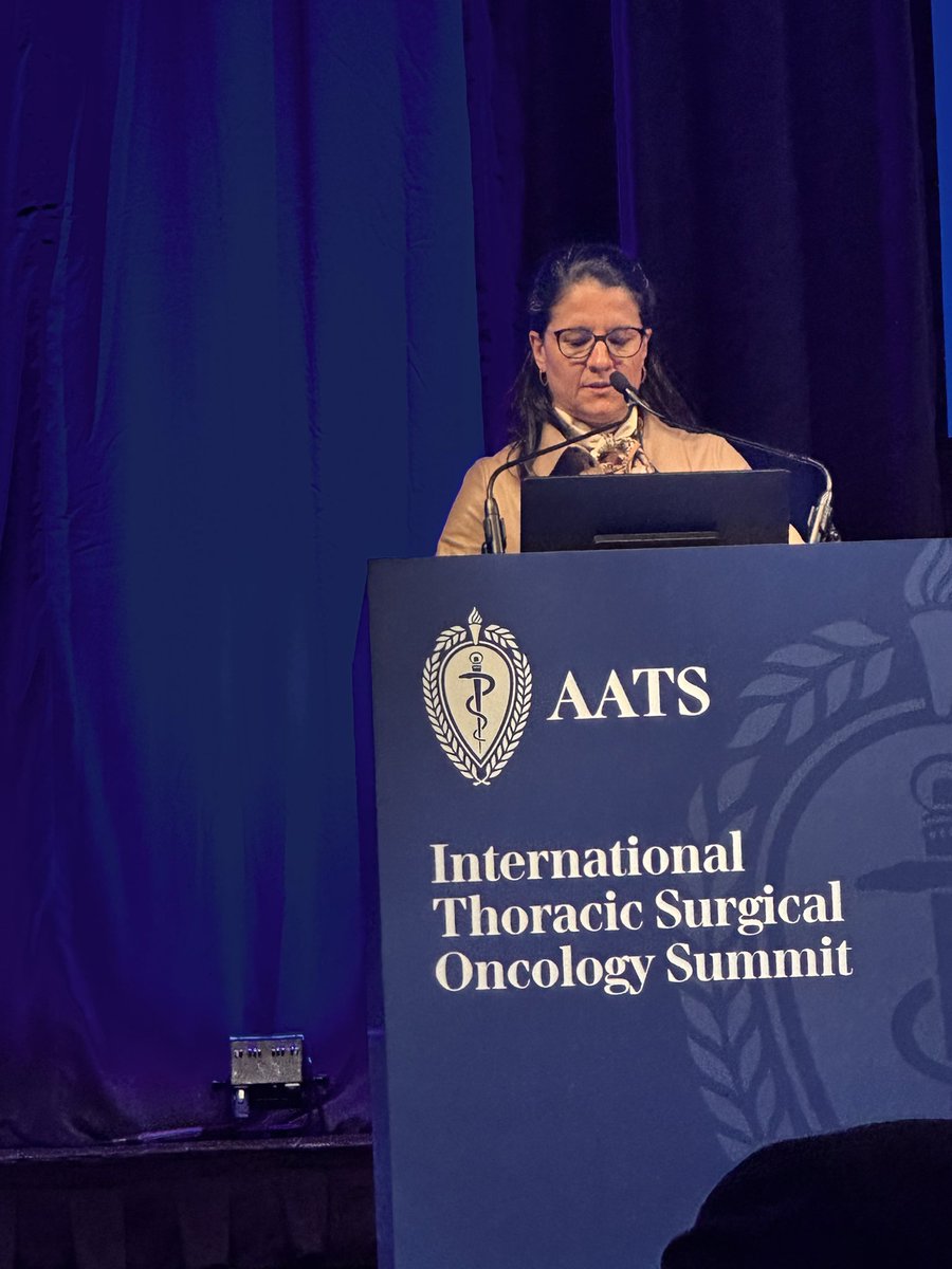 Mara Antonoff, MD, FACS (@maraantonoff) on Twitter photo Outstanding presentation loaded with stellar videos of uniportal vats by Dr <a href="/paugalde20/">Paula A. Ugalde</a> at <a href="/AATSHQ/">AATS</a> #ITSOS2023
<a href="/WomenInThoracic/">WomenInThoracicSurg</a> <a href="/WomenSurgeons/">WomenSurgeons</a> Outstanding presentation loaded with stellar videos of uniportal vats by Dr <a href="/paugalde20/">Paula A. Ugalde</a> at <a href="/AATSHQ/">AATS</a> #ITSOS2023
<a href="/WomenInThoracic/">WomenInThoracicSurg</a> <a href="/WomenSurgeons/">WomenSurgeons</a>
