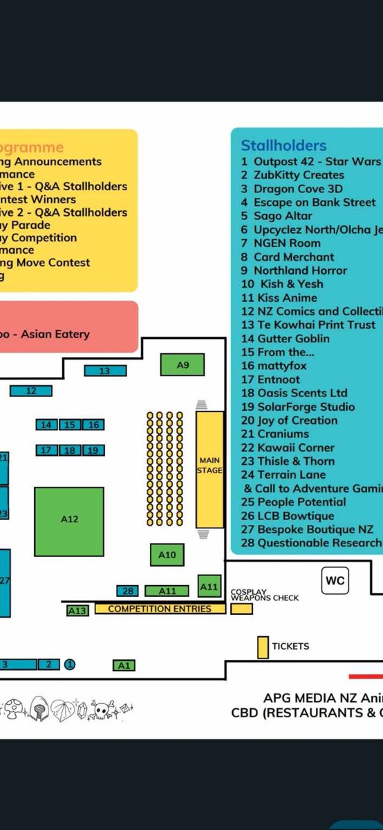 We are at Sandbox Fandom Festival Today up in Whangarei! Weather isn't great so why not spend the day here at the con?! We are stall 14 ✌️