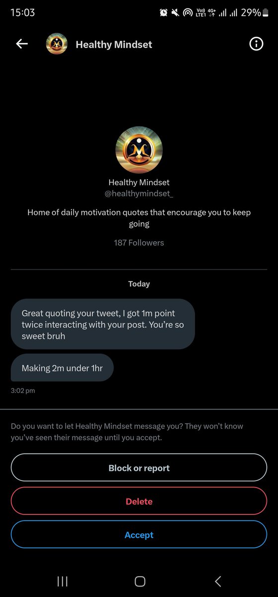 PrudentSammy's tweet photo. 𝐓𝐇𝐈𝐒 𝐈𝐒 𝐅𝐎𝐑 𝐄𝐕𝐄𝐑𝐘𝐎𝐍𝐄 𝐋𝐎𝐎𝐊𝐈𝐍𝐆 𝐓𝐎 𝐆𝐄𝐓 𝟏𝐌 𝐏𝐎𝐈𝐍𝐓𝐒 𝐀𝐍𝐃 𝐀𝐁𝐎𝐕𝐄 𝐎𝐍 @tipcoineth

𝐃𝐫𝐨𝐩 𝐲𝐨𝐮𝐫 𝐐𝐮𝐨𝐭𝐞𝐬. ⬇️

⃣ 𝐑𝐞𝐭𝐰𝐞𝐞𝐭 𝐓𝐡𝐢𝐬. 
⃣ 𝐑𝐞𝐩𝐥𝐲 𝐄𝐯𝐞𝐫𝐲𝐨𝐧𝐞 𝐮𝐧𝐝𝐞𝐫 𝐭𝐡𝐢𝐬 𝐩𝐨𝐬𝐭. 
⃣ 𝐋𝐢𝐤𝐞 𝐓𝐡𝐢𝐬 𝐏𝐨𝐬𝐭. 
⃣ 𝐅𝐨𝐥𝐥𝐨𝐰 𝐌𝐲 𝐀𝐜𝐜𝐨𝐮𝐧𝐭
⃣𝐓𝐮𝐫𝐧 𝐏𝐨𝐬𝐭 𝐍𝐨𝐭𝐢𝐟𝐬 𝐎𝐧

@tipcoineth
