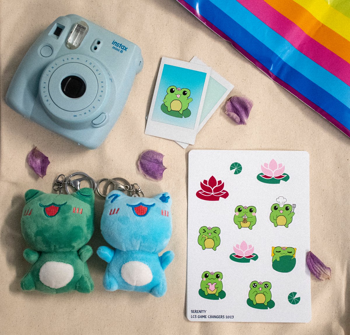 SerenityLCS's tweet photo. Any frog enjoyers? Come get Serenity stickers, frog keychains and take pictures with our team at the #LCSGameChangers LAN on Saturday!
🎟️: https://t.co/kgze2dPKq2
#leapingforward🪷 https://t.co/NipAllfH3q