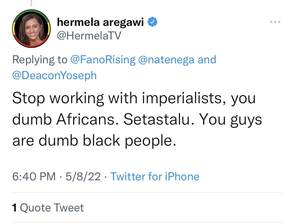 timnitGebru's tweet photo. Classy @RepMaxineWaters this is your PRESS SCRETARY? https://t.co/gA509PjIff
