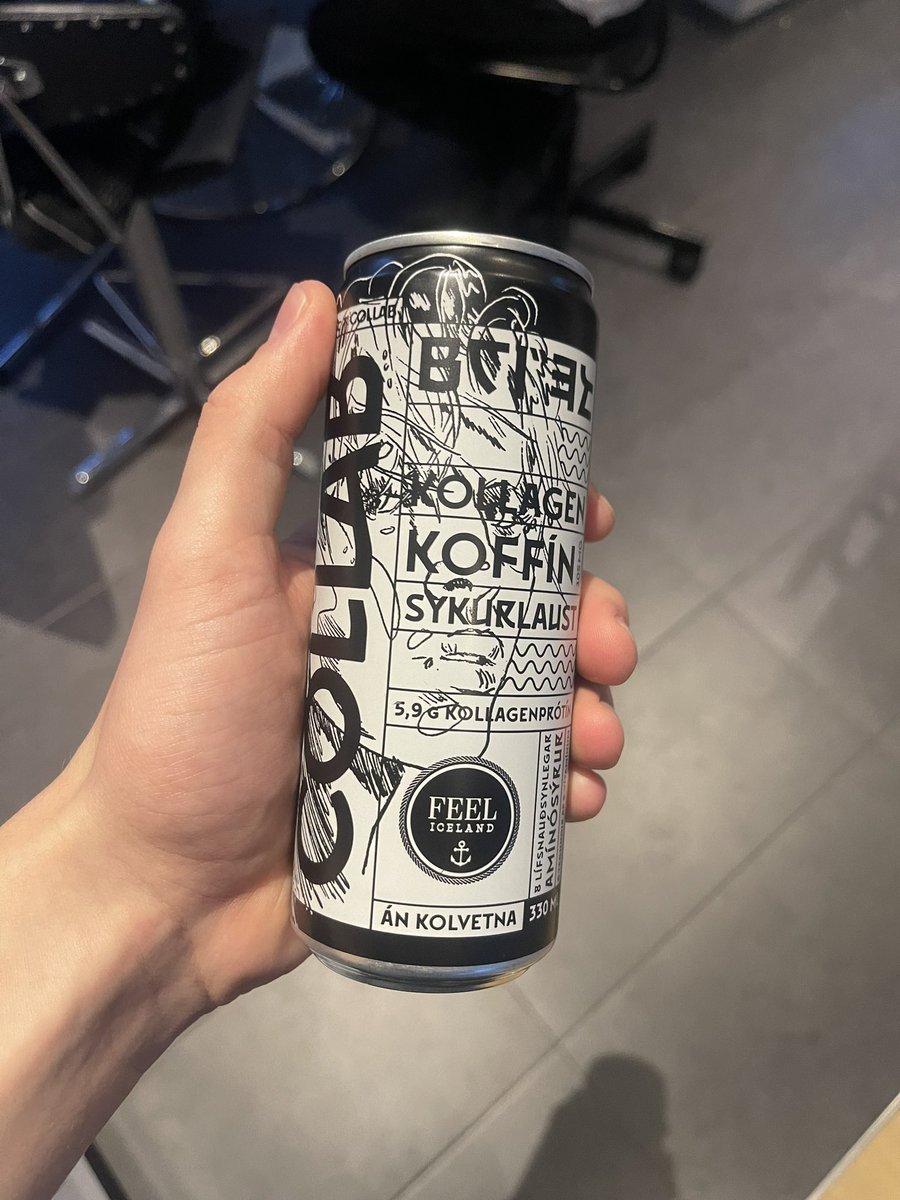 bjarnimechanic's tweet photo. Hugsa strax til Bríetar þegar ég tek sopa af þessu bíð núna bara eftir pretty boy nocco @PatrikAtlason https://t.co/OgzLu842cE