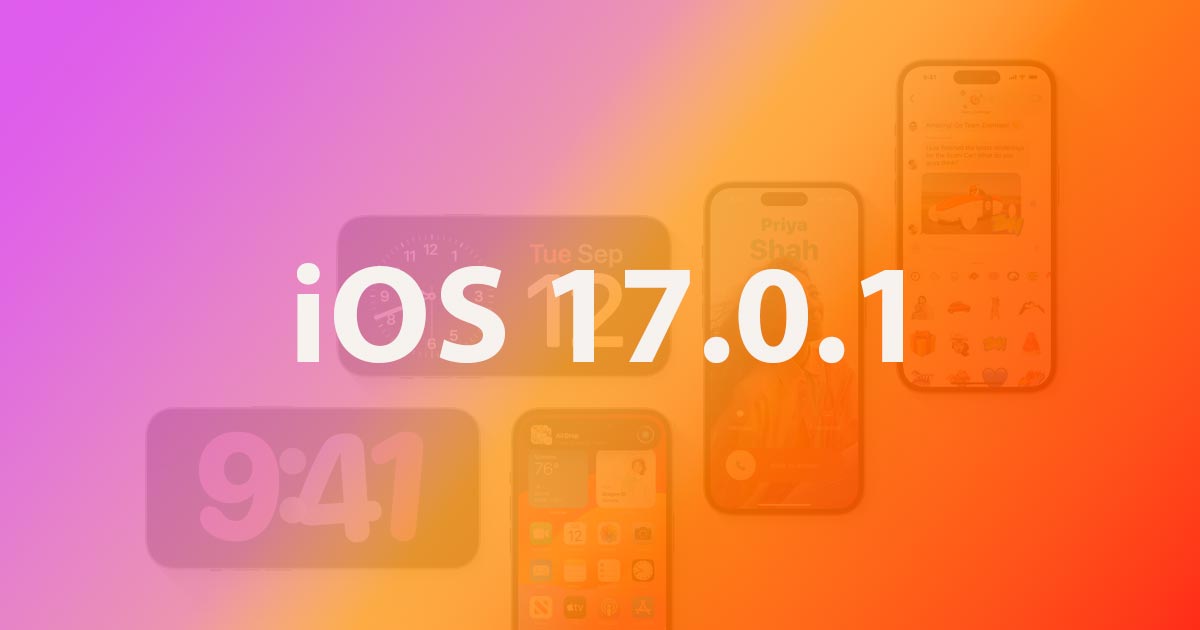 thisissukhraj's tweet photo. iOS 17.0.1 and iPadOS 17.0.1 starts rolling out,iOS 17.0.2 for iPhone 15 lineup
https://t.co/ERzJXovI9d
#ios17.0.1  #ipados17.0.1 https://t.co/fFEqRkv0l7