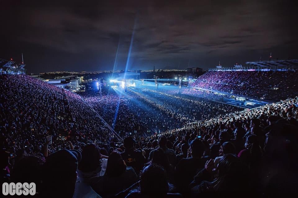 ocesa_rock's tweet photo. ¡Así es como se vivió el gran regreso de @depechemode a México! 🖤🇲🇽

📸: Lulú Urdapilleta 

#MementoMori https://t.co/HyWCCQpPK0
