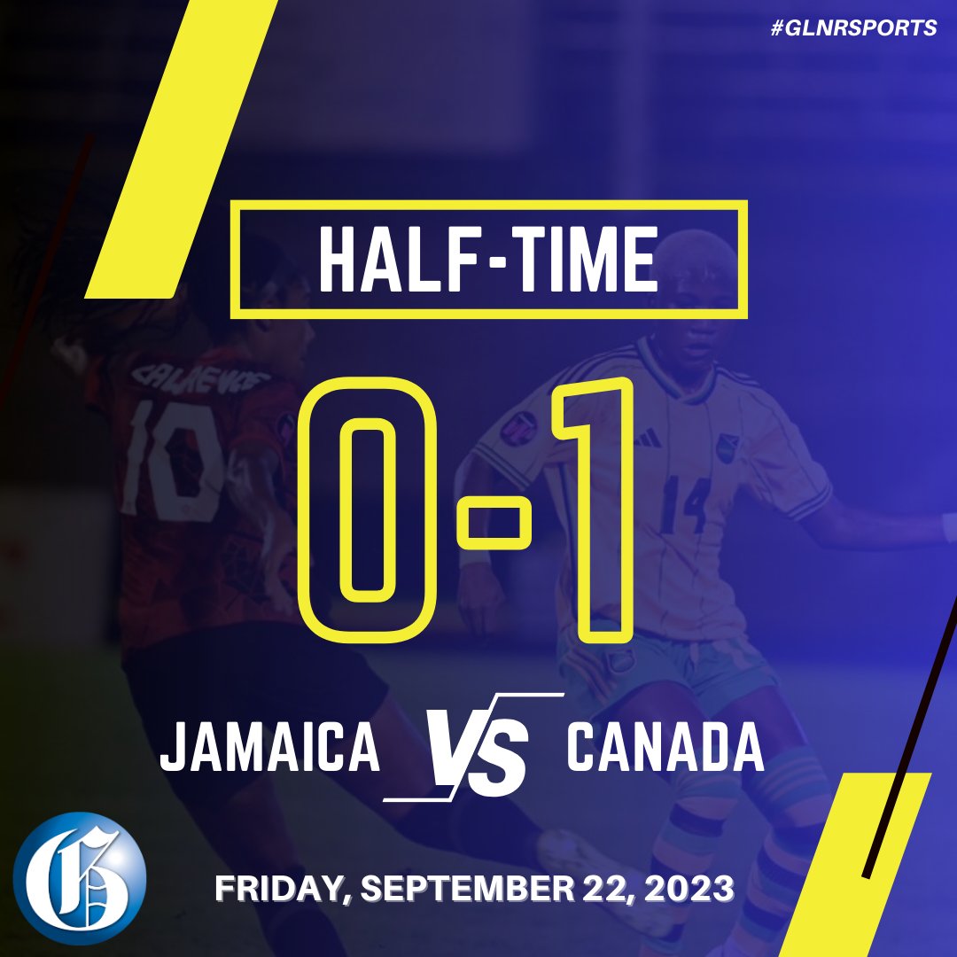 JamaicaGleaner's tweet photo. #JAMvsCAN: Canada controlled the first half of tonight’s match against Jamaica at the National Stadium in St Andrew. The Canadians secured a lead going into the second half thanks to an early goal scored by Nichelle Prince. #GLNRSports
📸 @taylor2nd https://t.co/hLnpjKqcit