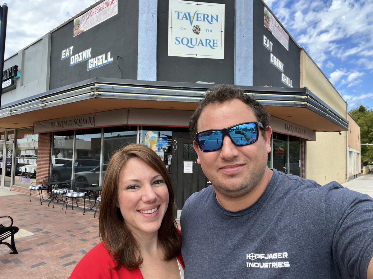 My standing Friday lunch date ❤️ 🍔We’re having fun visiting ALL the amazing restaurants in #GarlandTX. I heard the burgers at Tavern on the Square were great, and they didn’t disappoint! #MyGarland