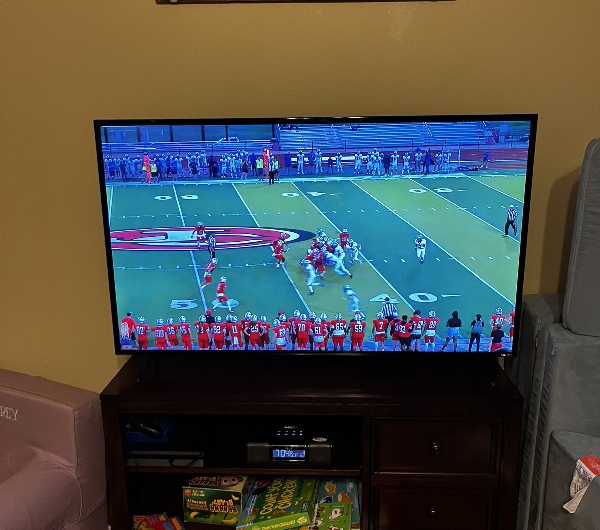 The Madsens are cheering for the Cavs tonight from home! #gocavsgo