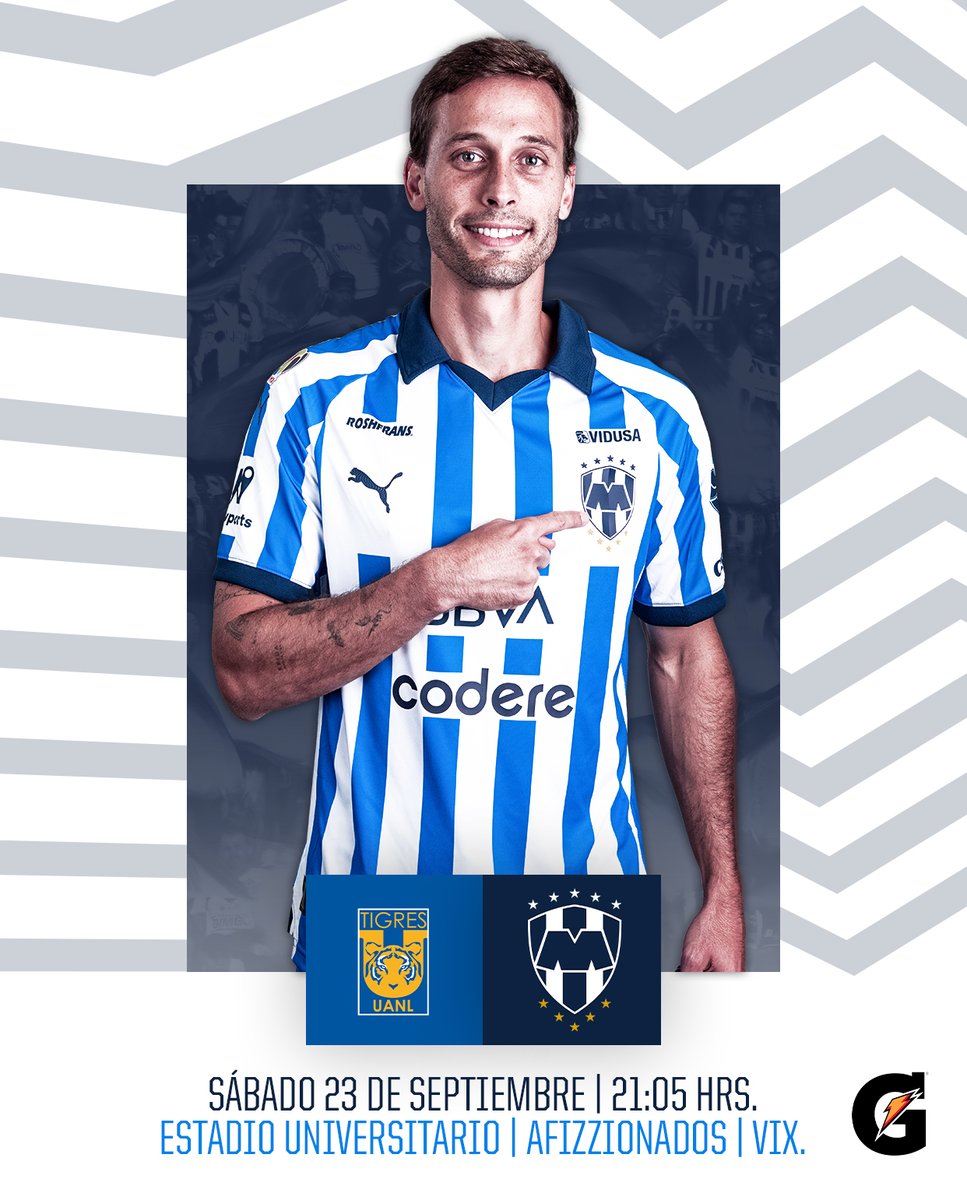 ¡HOY HAY FUTBOL!🔥 ¡RT 🔄 si hoy gana La Pandilla!💪🏼🤠

𝐐𝐔𝐄 𝐒𝐄𝐏𝐀𝐍 𝐐𝐔𝐄 𝐒𝐀𝐋𝐈𝐌𝐎𝐒 𝐀 𝐆𝐀𝐍𝐀𝐑.💙🤍 

@Gatorademex