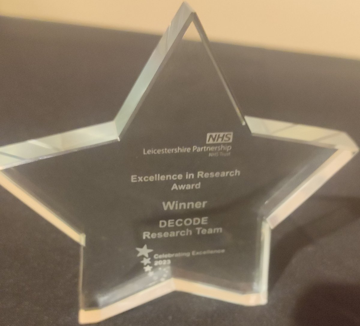 Navjot- Kaur (@navjotkaur_nav) on Twitter photo Feeling proud to be a part of <a href="/DECODEproject2/">DECODE project</a> & supported by such an amazing team <a href="/LPTnhs/">Leicestershire Partnership NHS Trust</a> <a href="/LPTresearch/">LPT Research Team</a>. Thanks for organising this wonderful event and making DECODE 🌟 <a href="/Dr_S_Kumar_G/">Satheesh kumar Gangadharan</a> <a href="/gcThomasJun/">Thomas Jun</a> <a href="/kamleshkhunti/">Prof Kamlesh Khunti</a> <a href="/LRWEUnit/">Leicester Real World Evidence (LRWE)</a> <a href="/LboroDesign/">Lboro Design</a> <a href="/RabbitteSarah/">Sarah Rabbitte 🐰</a> <a href="/alidrewett/">Dr Alison (Ali) Drewett</a>
#LPTstars Feeling proud to be a part of <a href="/DECODEproject2/">DECODE project</a> & supported by such an amazing team <a href="/LPTnhs/">Leicestershire Partnership NHS Trust</a> <a href="/LPTresearch/">LPT Research Team</a>. Thanks for organising this wonderful event and making DECODE 🌟 <a href="/Dr_S_Kumar_G/">Satheesh kumar Gangadharan</a> <a href="/gcThomasJun/">Thomas Jun</a> <a href="/kamleshkhunti/">Prof Kamlesh Khunti</a> <a href="/LRWEUnit/">Leicester Real World Evidence (LRWE)</a> <a href="/LboroDesign/">Lboro Design</a> <a href="/RabbitteSarah/">Sarah Rabbitte 🐰</a> <a href="/alidrewett/">Dr Alison (Ali) Drewett</a>
#LPTstars