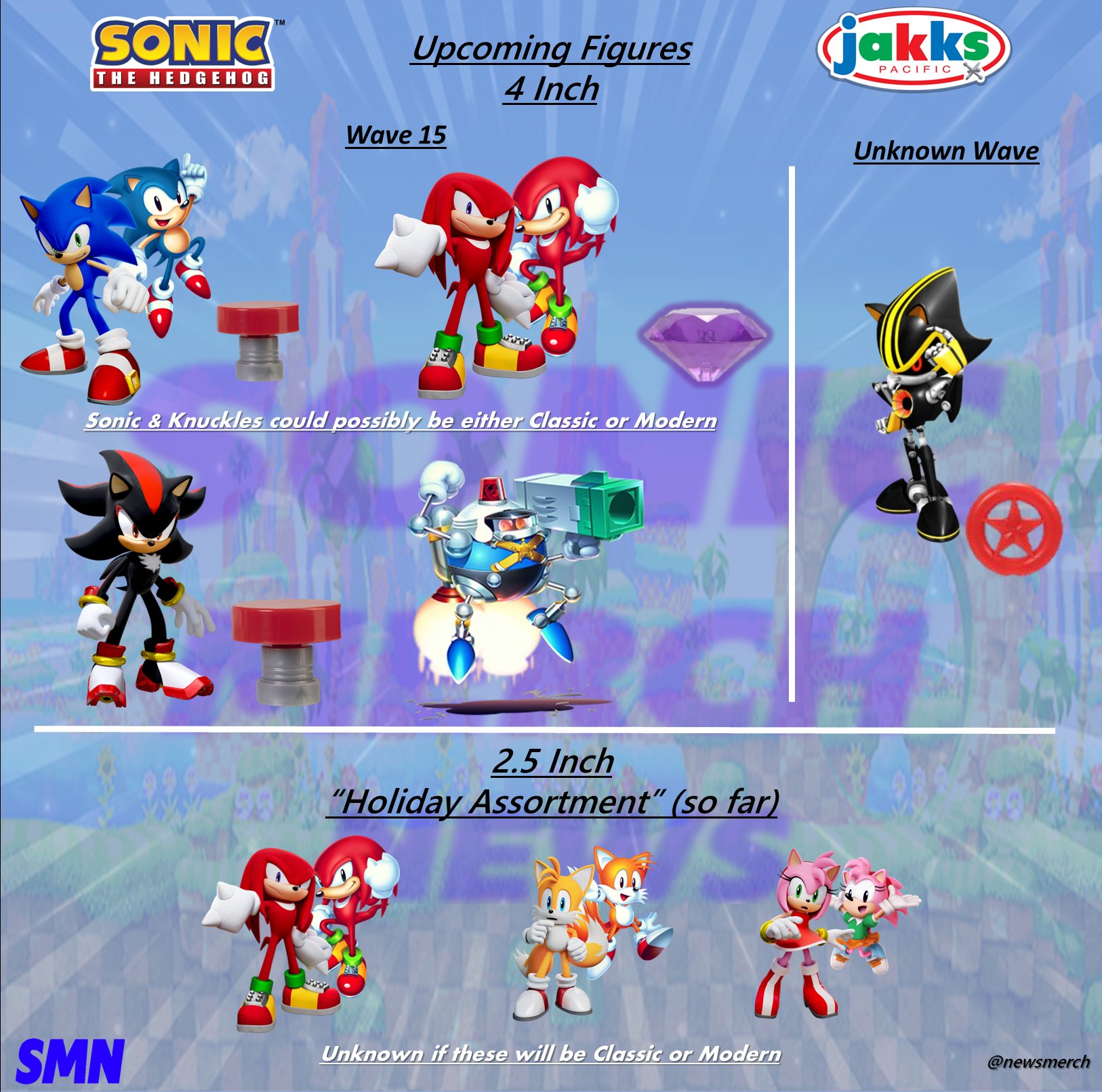 SONIC 2.5 INCH FIGURES MODERN SHADOW
