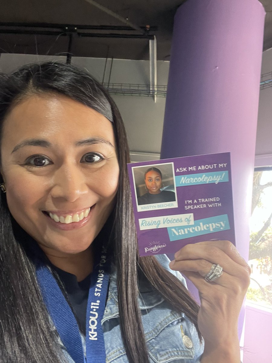 ScyllaLopez's tweet photo. Today, I learned a lot about narcolepsy and the importance of awareness from my wonderful  colleague, @KristynBeecher. Narcolepsy is a chronic neurological disorder that impacts about 1 in 2,000 people worldwide. She shared her experiences as a person living with the disorder. https://t.co/sf389Yq7Iy