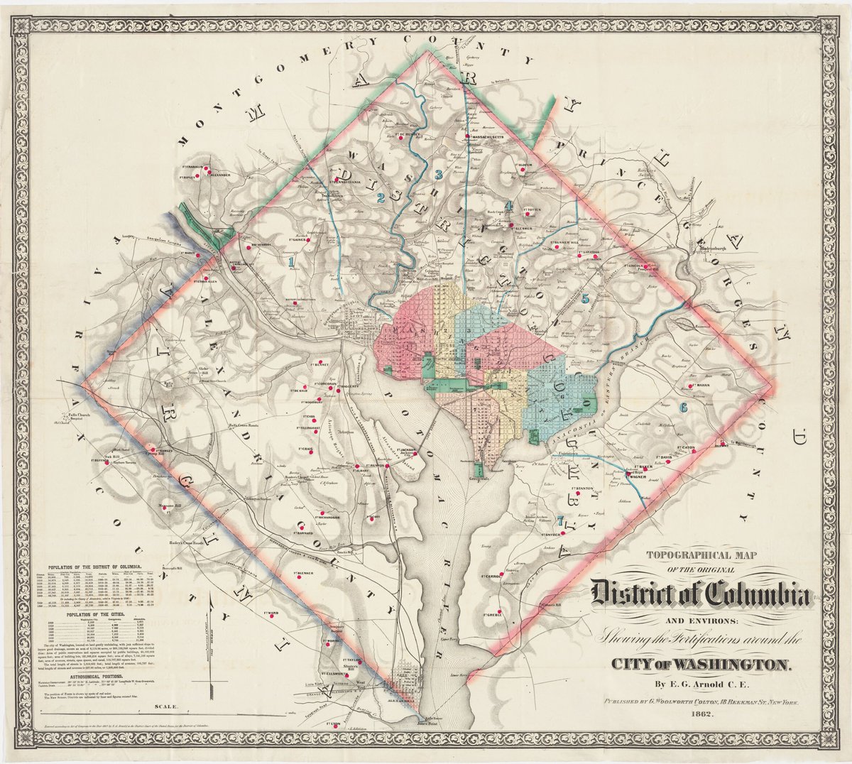 XmxHowes's tweet image. Topigraphical Map of The Original District of Columbia, 1862 available here linda-howes.pixels.com/featured/topig… #vintagemapofWashingtonDC #historicmap #MapofDistrictOfColumbia