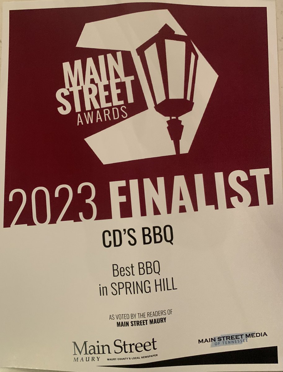 Thank y’all for your support!