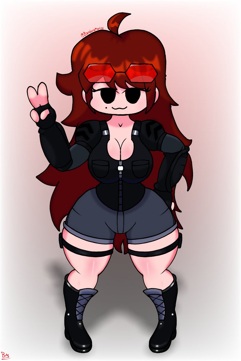 BandanaMarito's tweet photo. 🖤❤️ Agent GF ❤️🖤

Tags: #fnfgf #fnfgirlfriend #fnf #fridaynightfunkin #agentgf #incident012F #MadnessDay2023 #madnesscombat https://t.co/jrhwTQMRhH