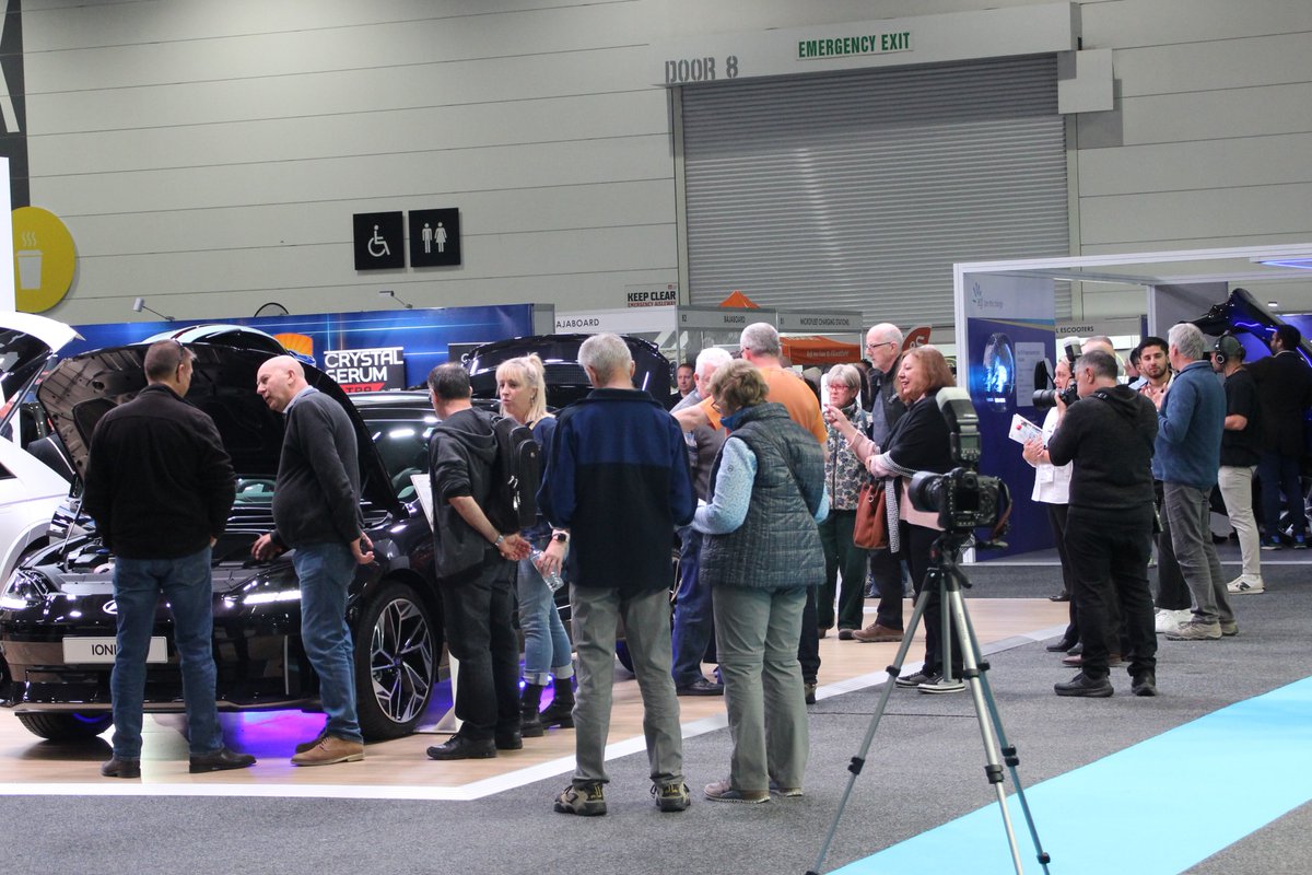 FutureDriveAuto's tweet photo. Yesterday was packed! Join us today!
Click the link in bio to get your tickets 🎟️
#MEVS #EV #electricvehicles https://t.co/qmNyBFfDxE
