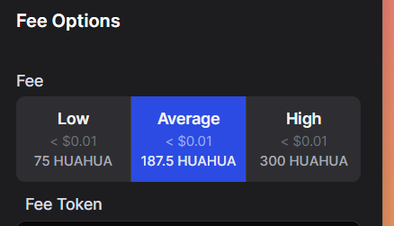 Hi $HUAHUA validators! 
Please vote on behalf of my delegations to you. 
Coz I am stingy and don't want to use my $HUAHUA for the fees. 
Again it's not the USD value it's the token itself.