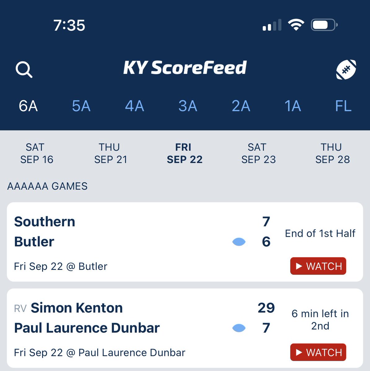 KYScoreFeed (@kyscorefeed) on Twitter photo Check out scores across Kentucky tonight on KY ScoreFeed’s crowd-sourced scoreboard.
Share a score update from your game with fans around the state!
Download the new app at KYScoreFeed.com
<a href="/PrepRedzoneKY/">Prep Redzone Kentucky</a> Check out scores across Kentucky tonight on KY ScoreFeed’s crowd-sourced scoreboard.
Share a score update from your game with fans around the state!
Download the new app at KYScoreFeed.com
<a href="/PrepRedzoneKY/">Prep Redzone Kentucky</a>
