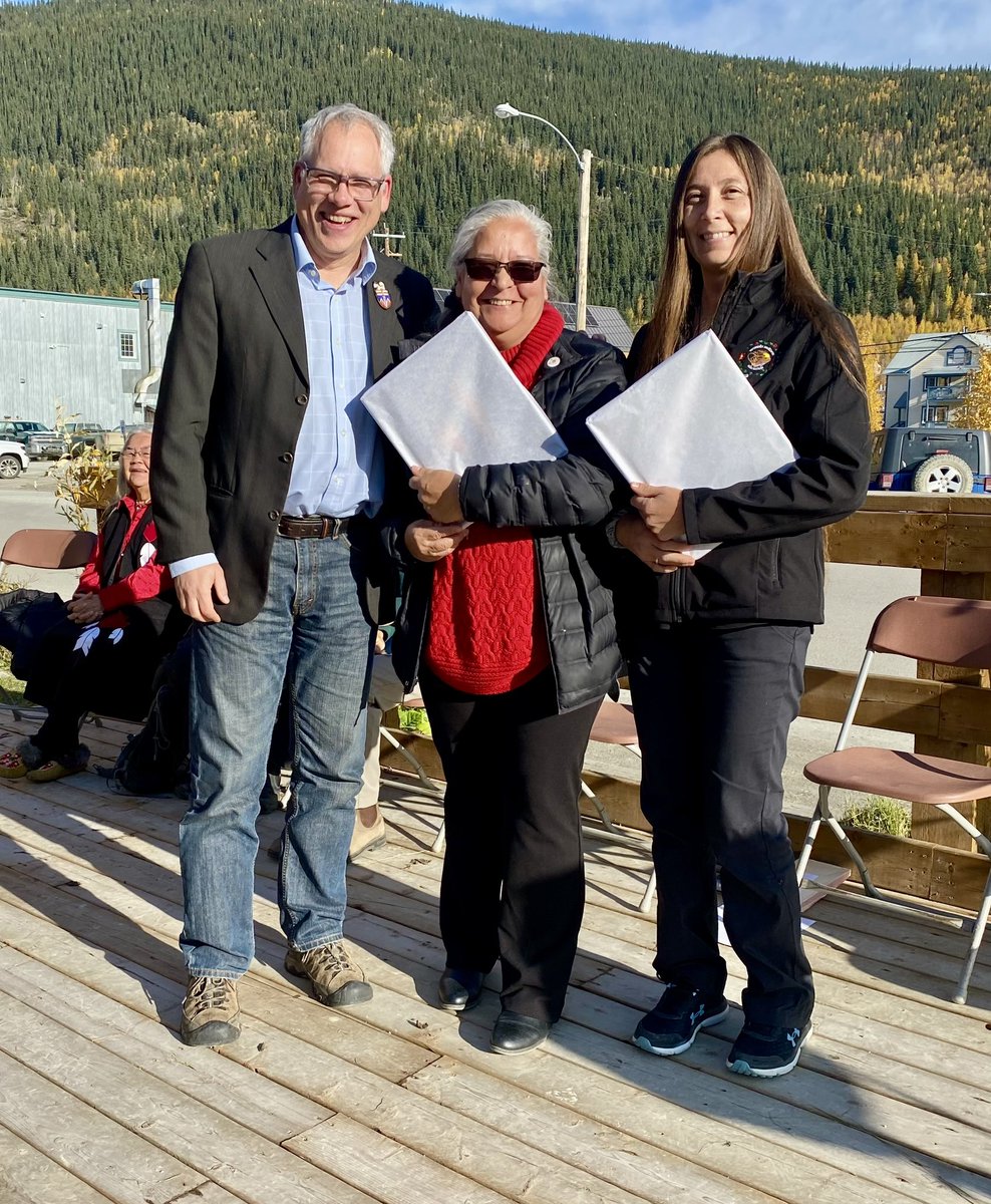 John Streicker (he/him/his) (@johnstreicker) on Twitter photo Congratulations to the <a href="/TrondekHwechin/">Tr'ondëk Hwëch'in Government</a> and to each and every individual who contributed to the inscription of Tr’ondëk-Klondike as a UNESCO World Heritage Site. Today I was honoured to be in Dawson City for the site designation celebration! Congratulations to the <a href="/TrondekHwechin/">Tr'ondëk Hwëch'in Government</a> and to each and every individual who contributed to the inscription of Tr’ondëk-Klondike as a UNESCO World Heritage Site. Today I was honoured to be in Dawson City for the site designation celebration!