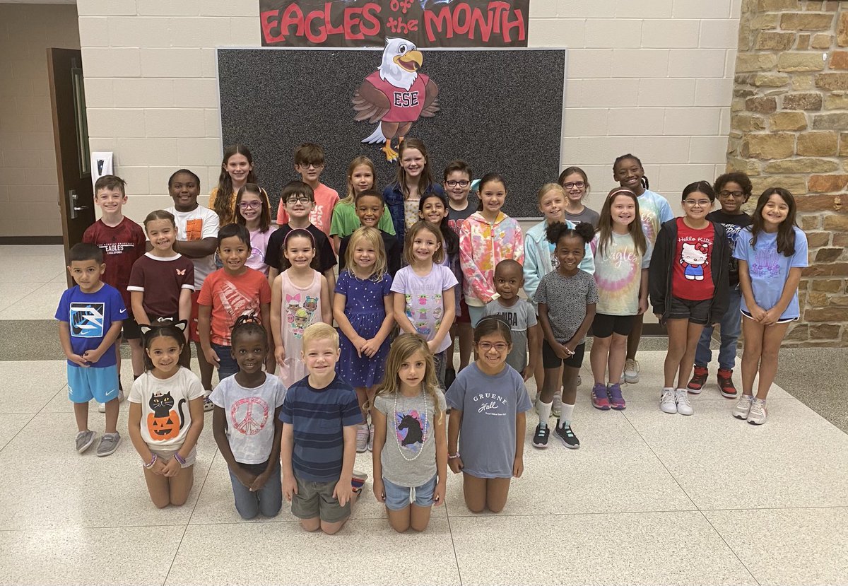 Doddie Lilly (@lillydoddie) on Twitter photo Hooray for our September Eagles of the Month! Way to SOAR!!! We are proud of you! ❤️🦅🖤#eseSOAR <a href="/HumbleISD_ESE/">Eagle Springs Elem</a> Hooray for our September Eagles of the Month! Way to SOAR!!! We are proud of you! ❤️🦅🖤#eseSOAR <a href="/HumbleISD_ESE/">Eagle Springs Elem</a>