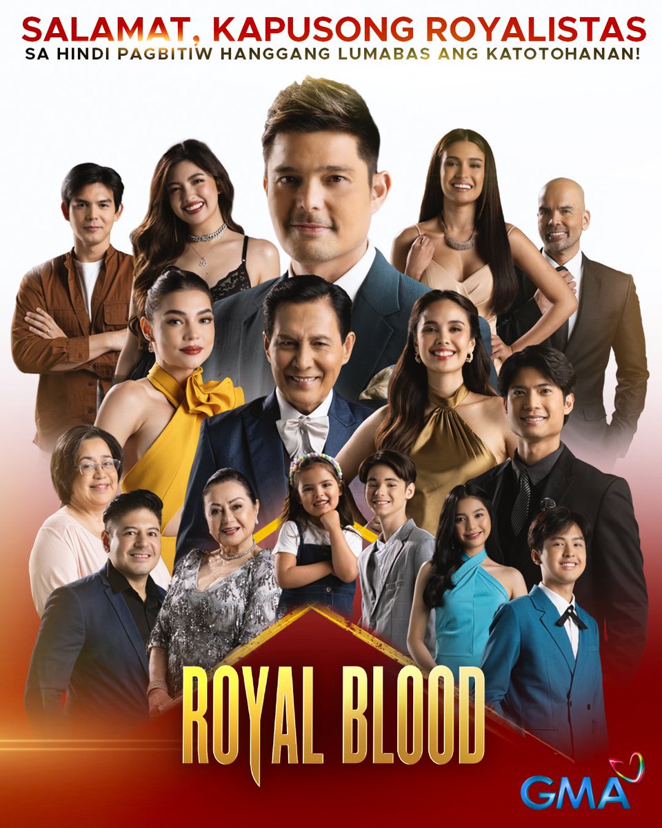 will definitely miss this show ang galing ng casts, as in silang lahat from the main casts to the kids and maids walang tapon 👏👏👏 #RoyalBlood #RBWatchTillTheVeryEnd