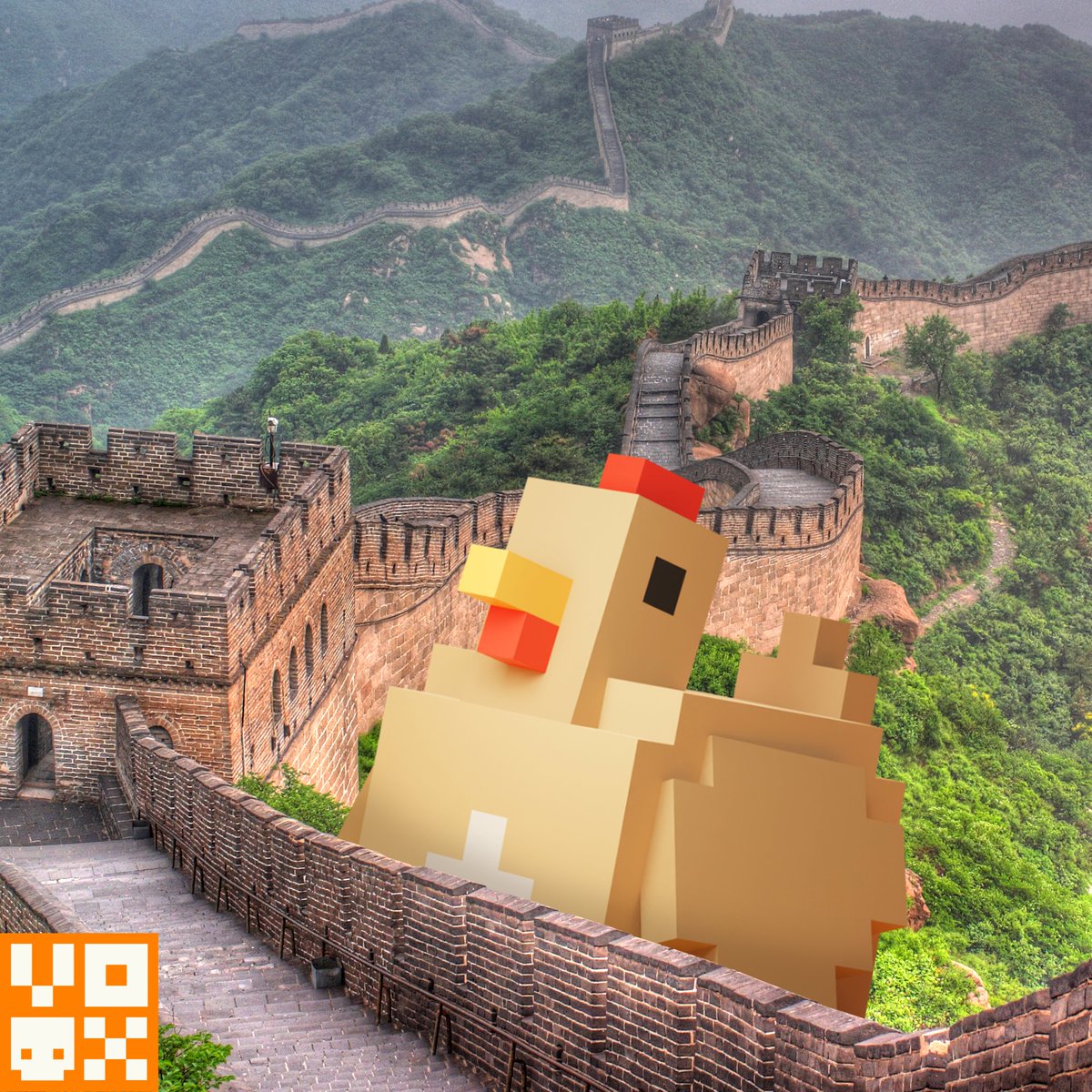 TheVOXverse's tweet photo. What the cluck is happening with these chickens? 👀

At least these chickens aren't taking over...right?

Keep liking, commenting, and RT this post to keep these chickens contained. 😏 https://t.co/z4srbgsgOp