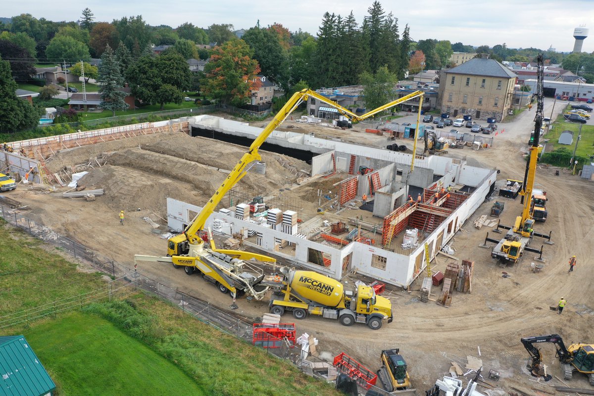 mccannredimix's tweet image. Wrapping up a large ICF project and now onto the next! #buildwithICF #insulatedconcreteforms #teamyellow #mccannredimix