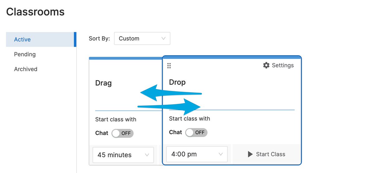 Create your optimal learning environment with #GoGuardian Teacher’s newest enhancement, Drag and Drop! 🙌

Move students between groups, align your classroom with your seating chart, &amp; organize your classroom dashboard to suit you and your students. 

➡️ bit.ly/3DQXEg8