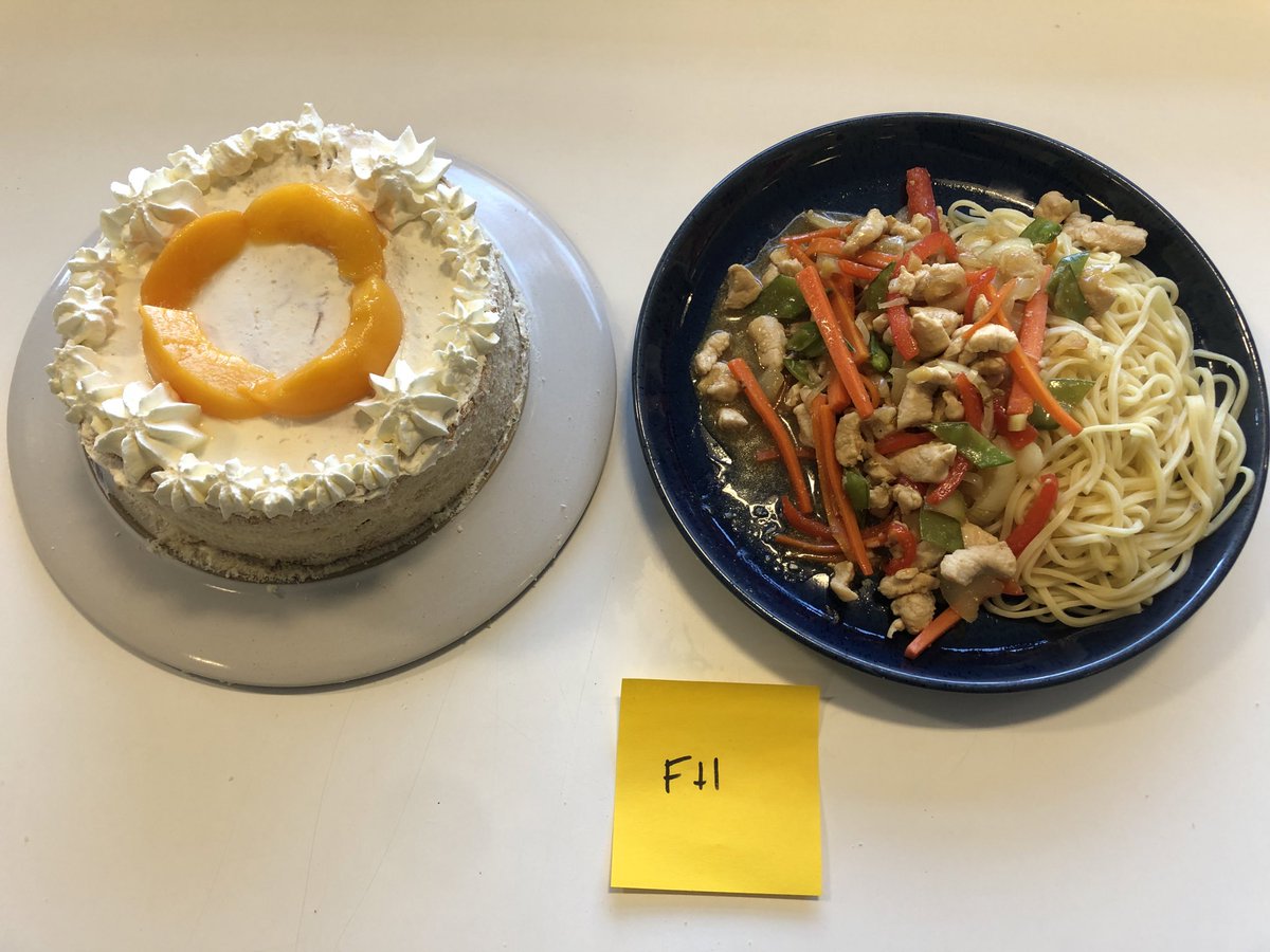 HomeEcPrestwick's tweet photo. National 5 Practical Cookery pupils have been learning how to dovetail recipes this week. They made stir fried chicken with noodles and a Peach and coconut gateau! We are so proud of their achievements @pwkacademy #aimhigh #feedingminds #organisationalskillsforcookong https://t.co/F3ziGEDyd0