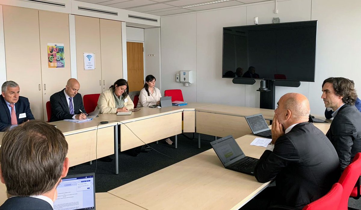 GerardoMorales's tweet photo. Con Joaquín Nunes de Almeida, director de @EU_Growth, conversamos sobre las excelentes posibilidades de inversión en Jujuy. Europa es un socio fundamental para el crecimiento de la provincia y de toda la Argentina. Sigamos por el camino del desarrollo, la producción y el trabajo. https://t.co/7nlCRBUepX