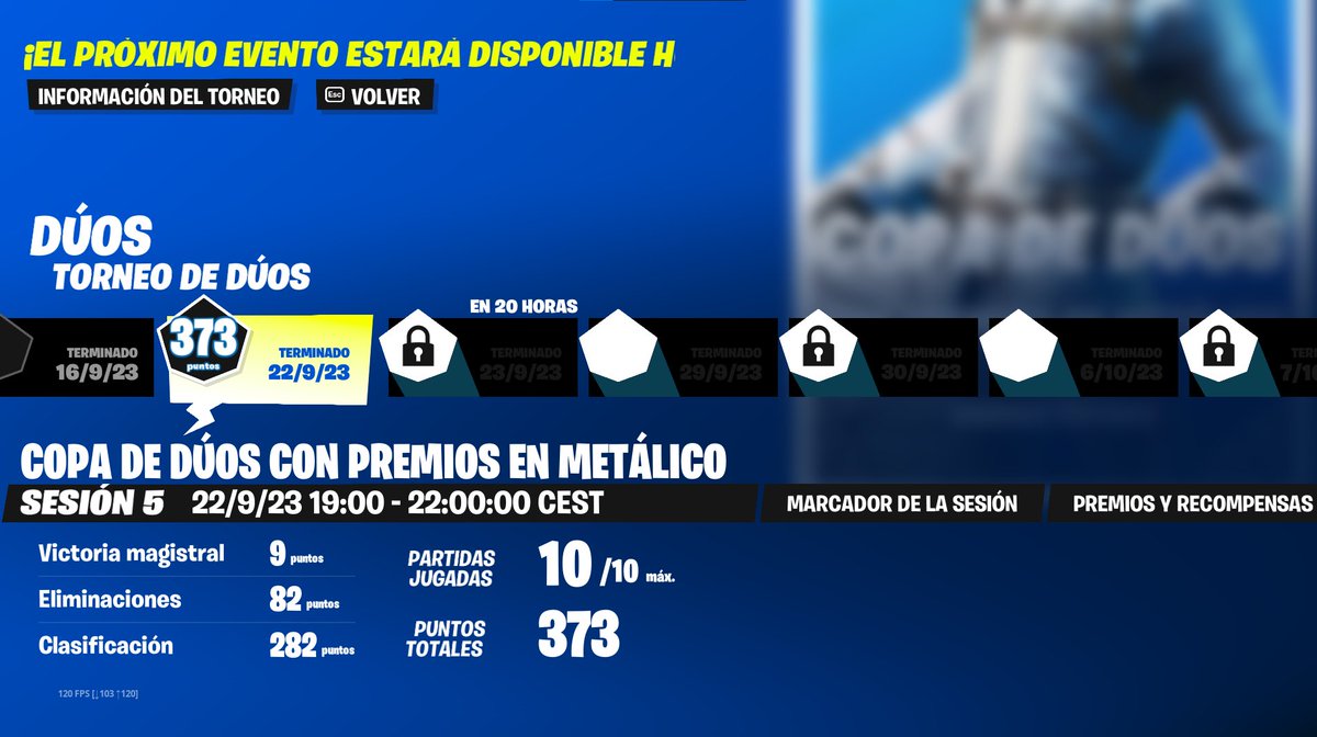 Bertojandor7's tweet image. Ggs not qualed porque habia que ganarla y se muere mi duo pero a habido muchisima mejoria respecto a las anteriores y estoy muy contento con lo mucho que estamos mejorando, a la siguiente si nos hacemos la hight kill win qualeamos 100x100, onto next @nao_esp @dr_setting ❤❤🏆🏆