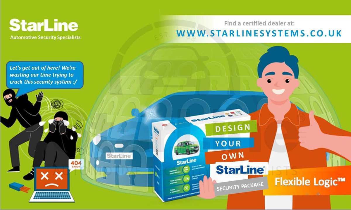 StarLineSystems's tweet image. One of the best things about #StarLine, is that our systems are extremely versatile. No other #VehicleSecurity product on the market offers as many individual customisation options. 

What is #FlexibleLogic? Find out here:

facebook.com/StarlineSystem…

#StarLineUK #CarSecurity