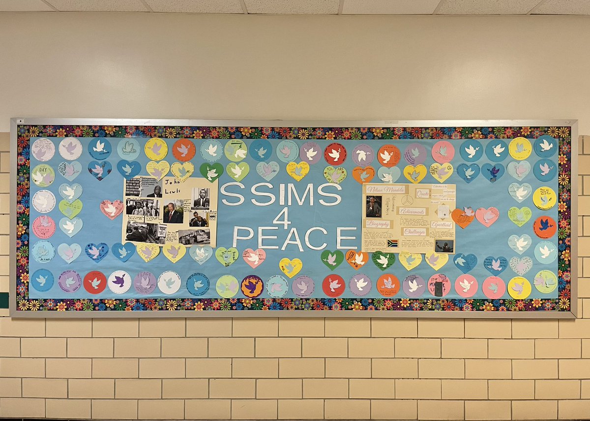 SSiMS students 4 peace #PeaceDayChallenge