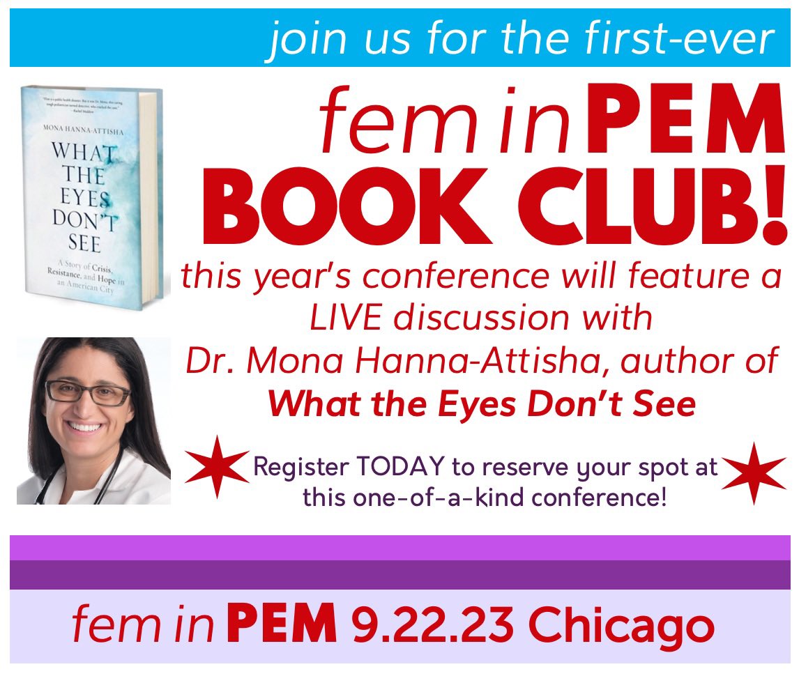 About to start our final session of the day— a unique new feature at conference this year — live book club!!
#feminpem2023 #feminpem