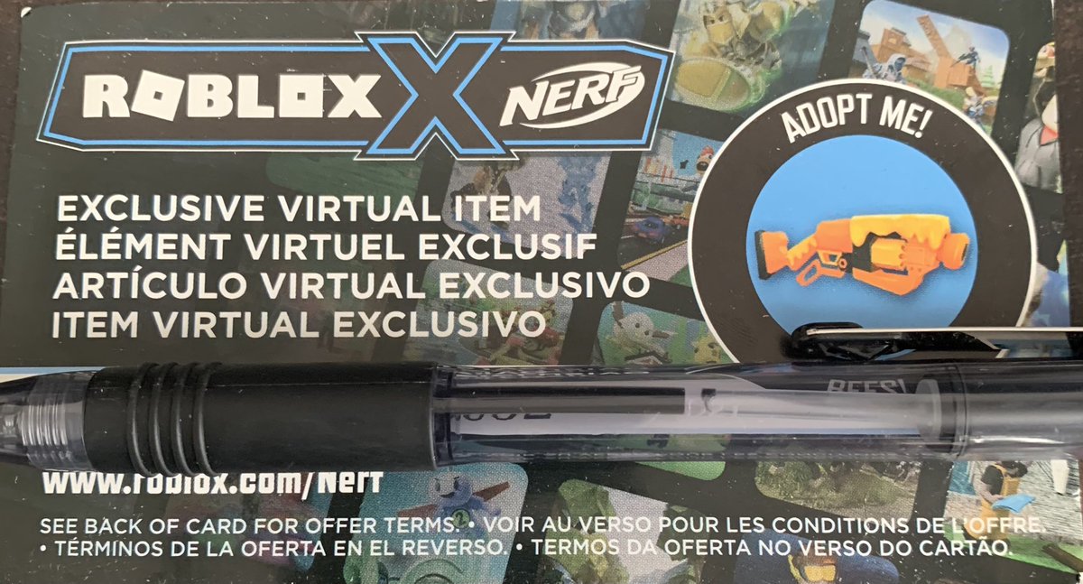 Found this, like and retweet or retweet and like. Ends 10/2. Pen not included. Good luck! 🤪 #AdoptMe #adoptmegiveaway #adoptmegiveaways #adoptmetrading #adoptmegws