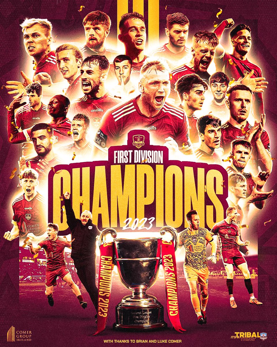 GOING UP AS CHAMPIONS 🏆⬆️

#ItsATribalThing