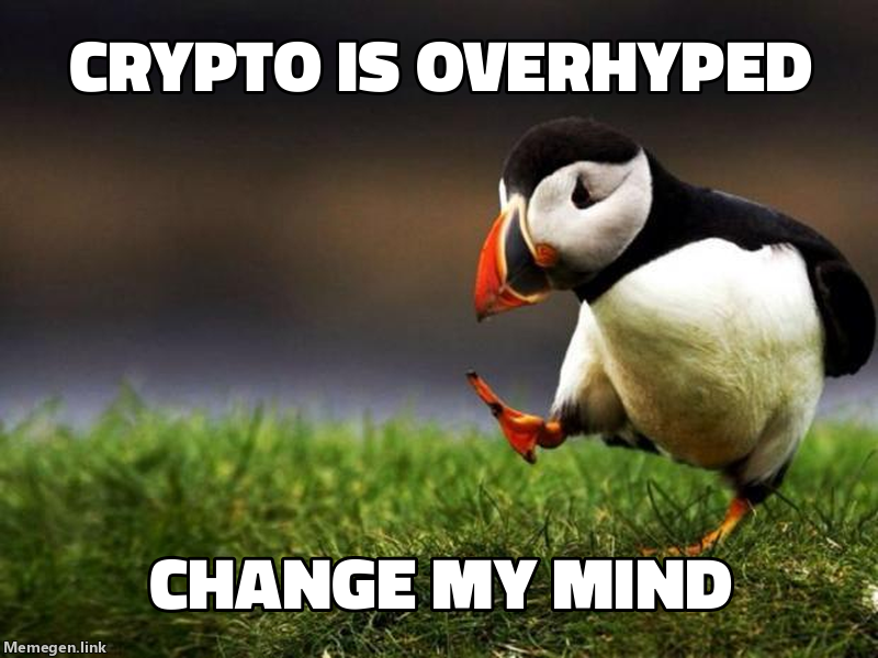 BlockchainGreg's tweet photo. Crypto: The Emperor's New Clothes? https://t.co/DXtXqACEbg