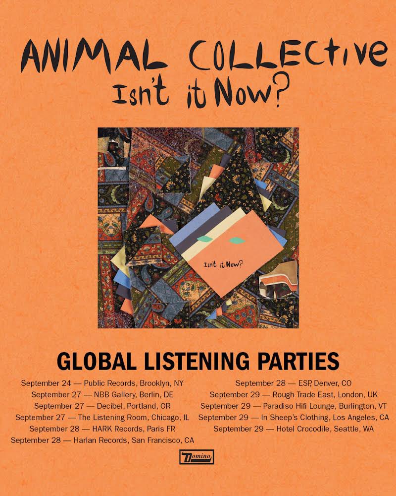 We're adding more Isn't It Now? listening parties! New events happening in Chicago, Seattle, SF, Portland, and Denver. Since we can't join you in all these cities we've asked some friends to step in and play some tunes after spinning the album on some of the best hifi systems.