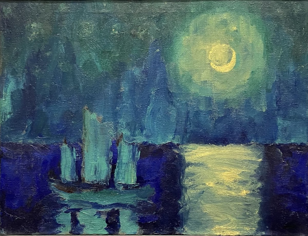 Moonlit Night 1914 #EmilNolde