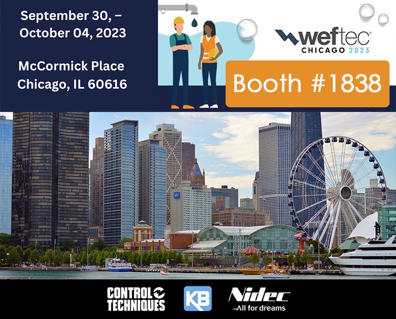 KB_Electronics's tweet image. One week until #WEFTEC2023 in Chicago. Stop by Booth 1838 in the South Building to see the latest innovations from Nidec&apos;s U.S. MOTORS and Control Techniques.
weftec23.mapyourshow.com/8_0/exhibitor/…

@Nidec_CTA @NidecMotorCorp #DriveObsessed