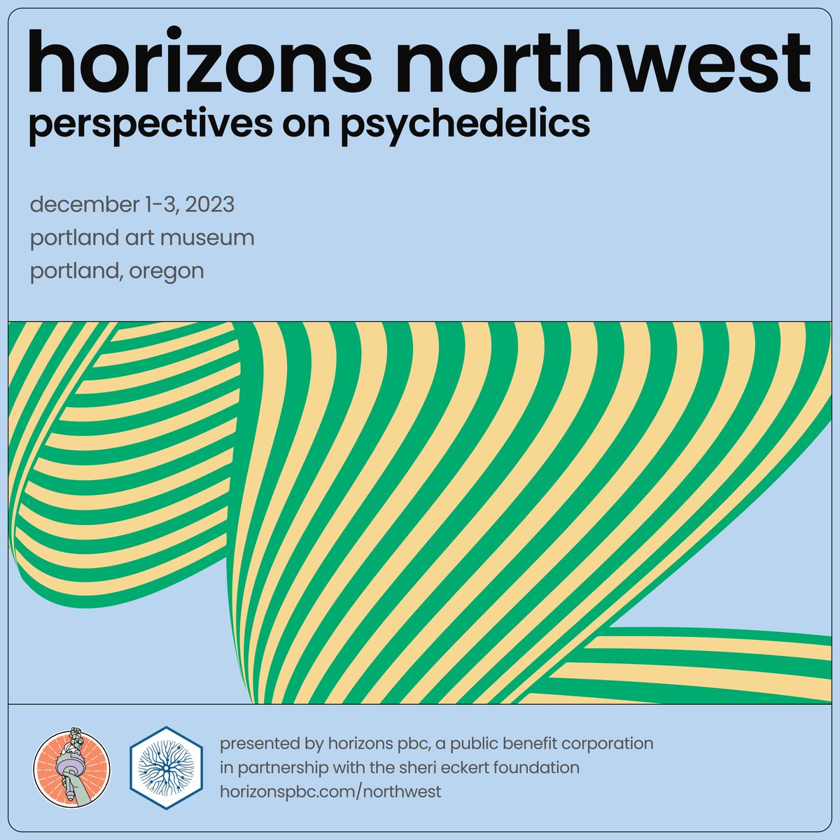 We are proud to support @HorizonsPBC as a Community Ally. Horizons is the largest and longest-running annual psychedelic conference in the world. Use our promo codes for 15% off! NY Oct 11-15 Code: PSS-NY-15 NW (Portland) Dec 1-3 Code: PSS-NW-15 horizonspbc.com