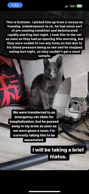 I will be going offline for a bit. https://t.co/vUHqLqzkcs