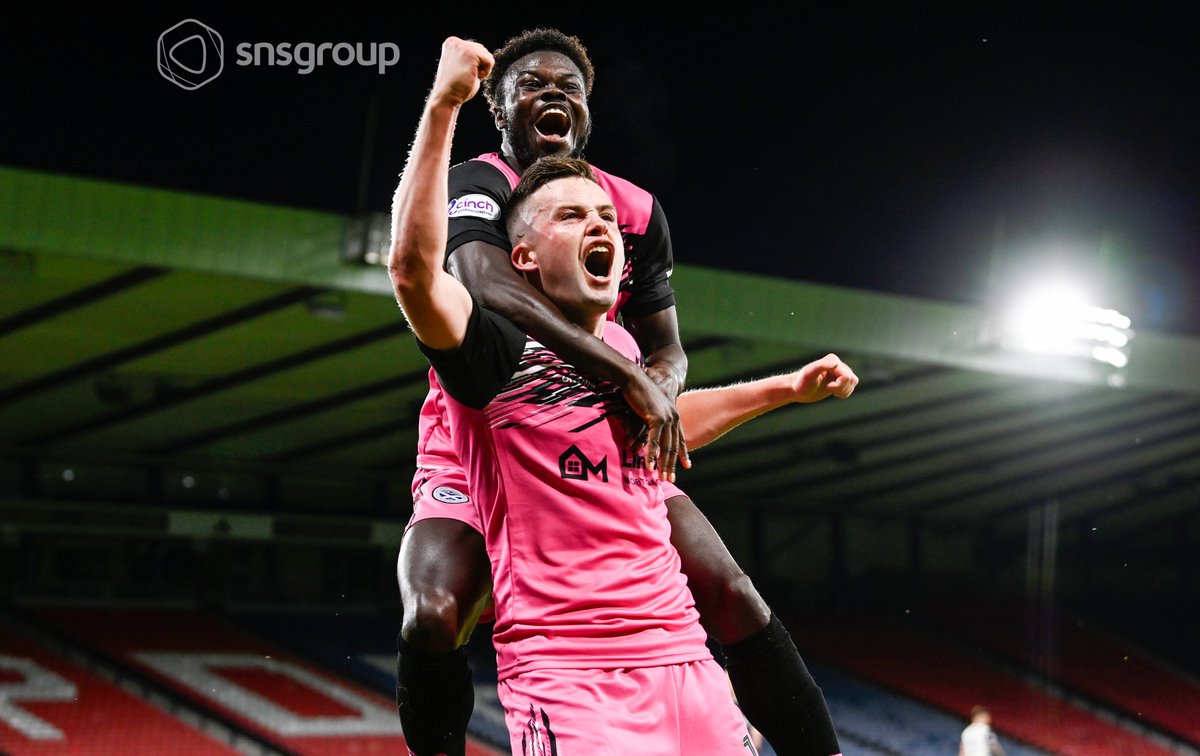 snsgroup's tweet photo. Ayr run riot at Hampden!

Anton Dowds celebrates scoring on his @AyrUnitedFC debut as they run out 5-2 against Queen's Park https://t.co/VttMNlhbpc