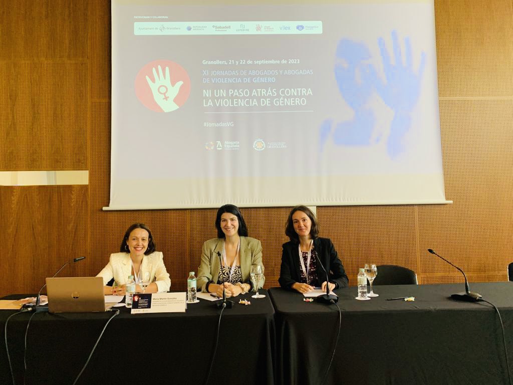 Ha sido un placer compartir mesa con Ángela Bermúdez Enríquez y María Reina Jiménez de la empresa <a href="/nosolosoftware/">@nosolosoftware</a> para abordar la obtención, incorporación y valoración de las pruebas digitales.  
Aportando la solución ➡️Panoptico Guardian.  
#vgcgae #Abogacia_es